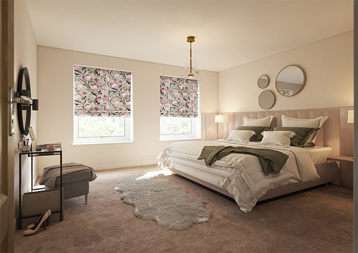 Ophelia, Blush - Roman Blind - Image 6